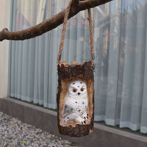 Solar Powered Outdoor Garden Decorative Owl Light_14