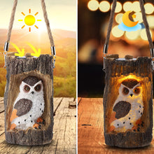 Solar Powered Outdoor Garden Decorative Owl Light_8