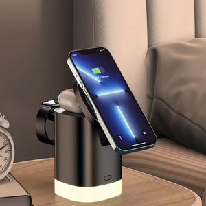 3-in-1 USB Wireless Magnetic Charger with RGB Backlight_12