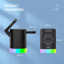 3-in-1 USB Wireless Magnetic Charger with RGB Backlight_14