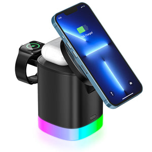 3-in-1 USB Wireless Magnetic Charger with RGB Backlight_3