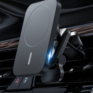 Car Air Vent Magnetic Wireless Mobile Phone Charger_5