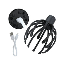 USB Charging Electric Octopus Claw Head and Scalp Massager_1