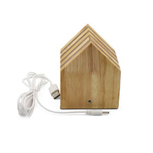 USB Interface Wooden Acrylic LED Desktop Night Lamp_3