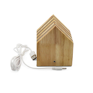USB Interface Wooden Acrylic LED Desktop Night Lamp_3