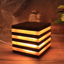 USB Interface Wooden Acrylic LED Desktop Night Lamp_7