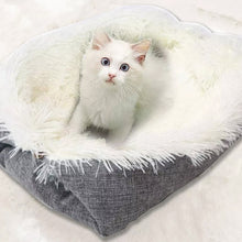 Self-Heating Cat Bed Indoor Cat Mat with Non-Slip Bottom_4