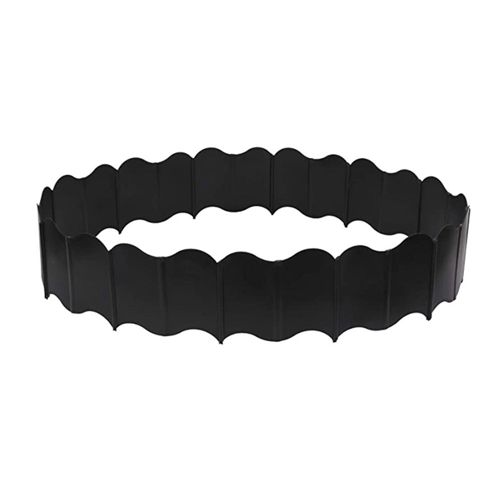 Decorative Outdoor Landscape Edging Plastic Garden Fence_4