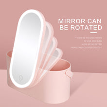 USB Rechargeable Vanity Makeup Storage Bag with LED_11