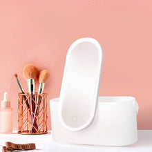 USB Rechargeable Vanity Makeup Storage Bag with LED_13