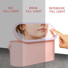 USB Rechargeable Vanity Makeup Storage Bag with LED_14