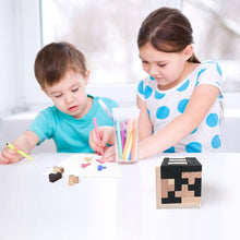 54pcs Brain Teaser 3D Wooden Puzzle Educational Toy_4