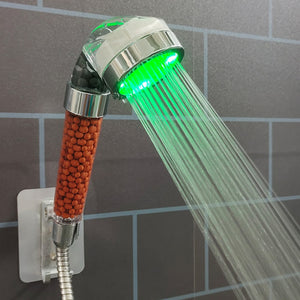 Color Changing Luminous High Pressure Shower Head_6