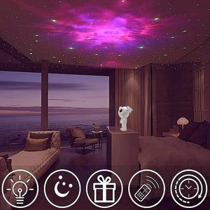 LED Light Projector and Bluetooth Speaker-USB Rechargable_6