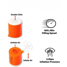 Electric Portable Air Pump 1300mph 3 In 1 Multi-function Pump -USB Rechargeable_9