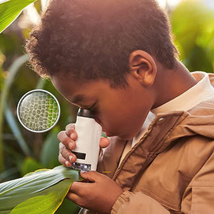 Children Hand-Held Portable Microscope Toy with LED Light - Battery Powered_12