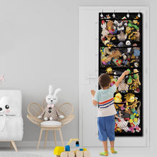 4 Layer Hanging Plush Dolls and Toy Mesh Bag Organizer_2