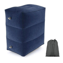 Three Layer Inflatable Portable Foot Rest with Storage Bag_0