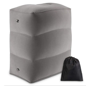 Three Layer Inflatable Portable Foot Rest with Storage Bag_1
