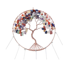 Tree of Life 7 Chakra Healing Stone Handmade Wind Chime_7