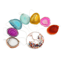 Tree of Life 7 Chakra Healing Stone Handmade Wind Chime_8