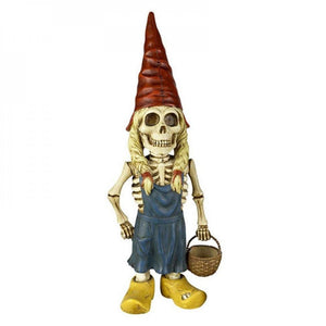 Halloween Skeleton Statue Zombie Gnome Garden Decoration_8