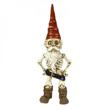 Halloween Skeleton Statue Zombie Gnome Garden Decoration_10