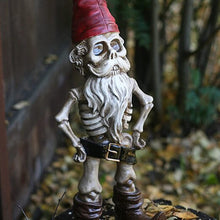 Halloween Skeleton Statue Zombie Gnome Garden Decoration_15