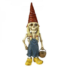 Halloween Skeleton Statue Zombie Gnome Garden Decoration_6