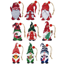 Christmas Wooden Gnome Ornaments Cute Hanging Pendants_7