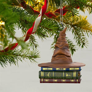 Christmas Tree Ornament Harry Potter Sorting Hat with Sound - Battery Operated_7