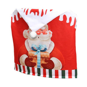 Christmas Chair Back Cover
