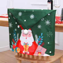 Christmas Chair Back Cover