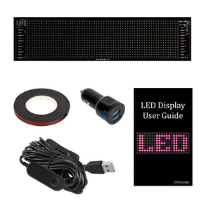 APP Controlled Flexible Rolling LED Screen Panel- USB Powered_5