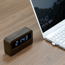 LED Book Night Lamp with Digital Display Clock-USB Powered_10
