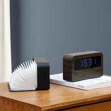 LED Book Night Lamp with Digital Display Clock-USB Powered_8