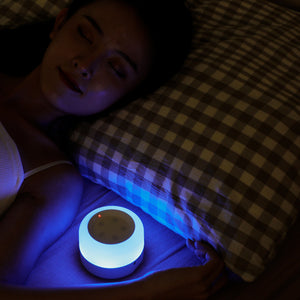 White Noise Machine with LED Lighting-USB Rechargeable_3