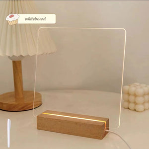 Luminous LED Acrylic Writing Note Board-USB Plugged-in_9