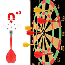 Double Sided Magnetic Dart Board Indoor Outdoor Games for Kids and Adults_7