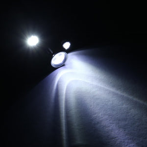 LED Three Lamp Head Portable Flash Light-USB Rechargeable_4