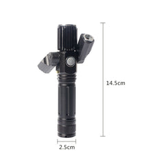 LED Three Lamp Head Portable Flash Light-USB Rechargeable_6