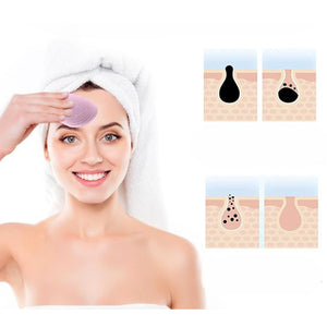 Electric Silicon Waterproof Facial Cleansing Brush and Massager - USB Rechargeable_7