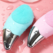 Electric Silicon Waterproof Facial Cleansing Brush and Massager - USB Rechargeable_14