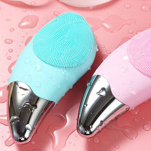 Electric Silicon Waterproof Facial Cleansing Brush and Massager - USB Rechargeable_14