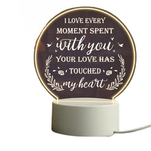 Love Expressing Acrylic Night Light Ideal Gift for Wife - USB Plugged In_0