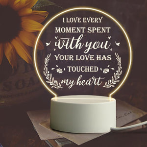 Love Expressing Acrylic Night Light Ideal Gift for Wife - USB Plugged In_13