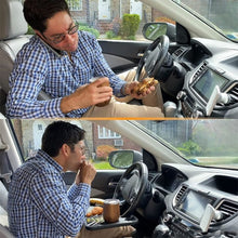 Car Steering Wheel Tray with Cup Holder