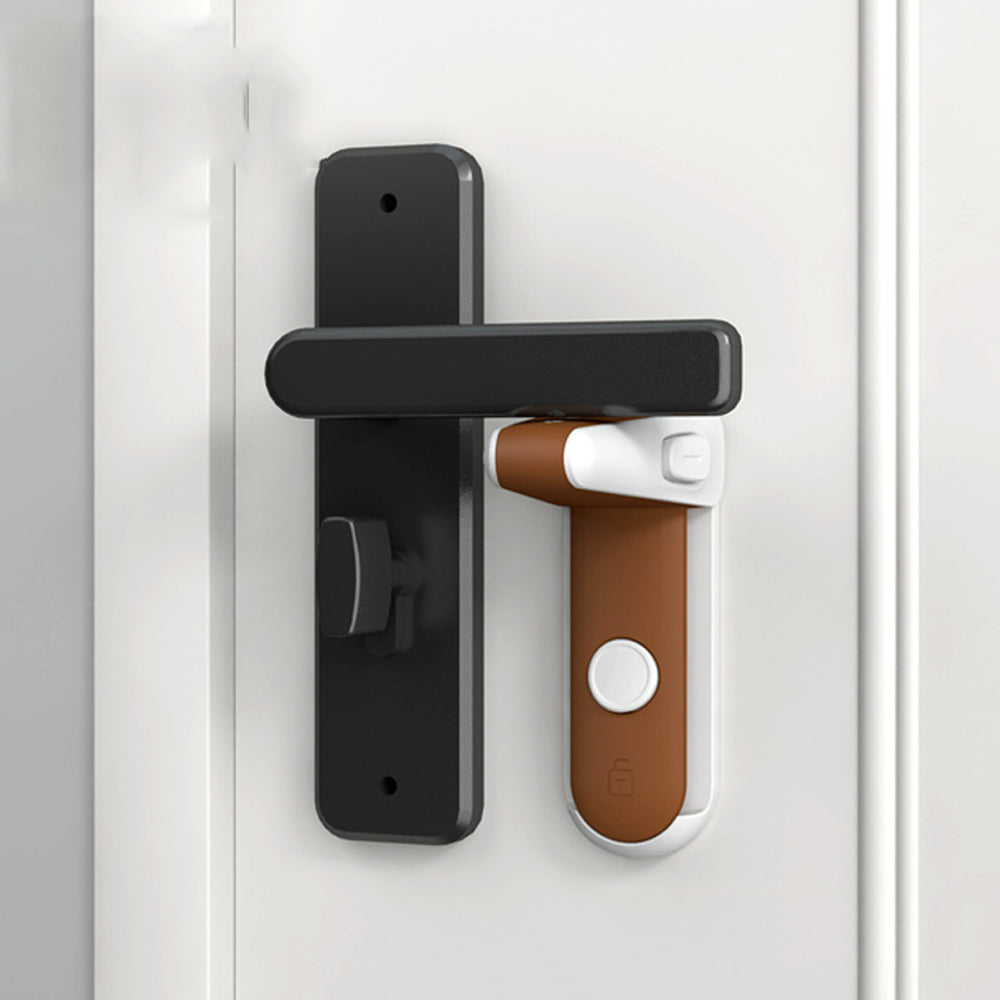 Child Safety Accessory Waterproof Baby Door Handle Lock_4