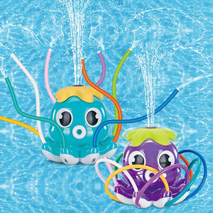 Summer Outdoor Water Spray Sprinkler for Kids and Toddlers with 8 Wiggle Tubes Backyard Games_9