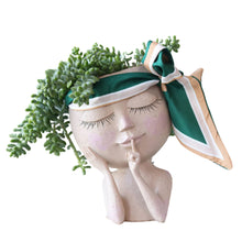 Unique Face Planters Pot for Indoor Outdoor Plants with Drainage Hole_2